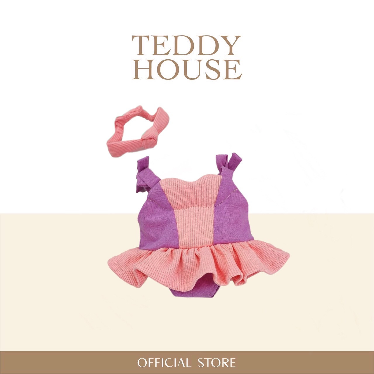 Summer Picnic Club Collection : Pink Swimsuit 10 Inch