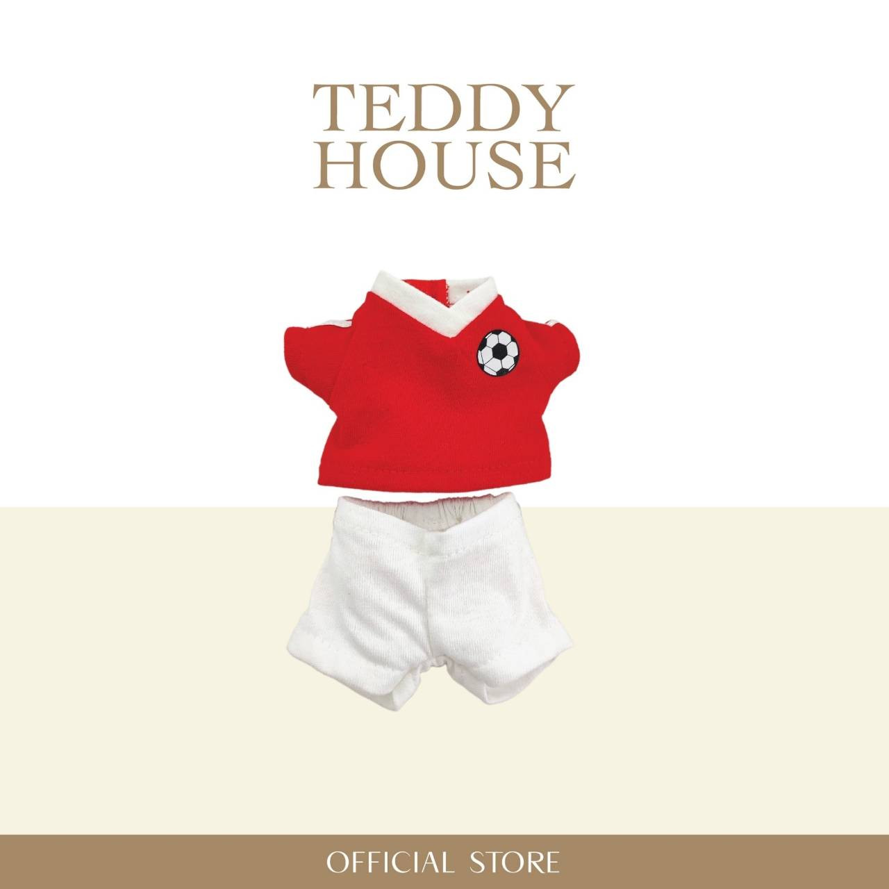 Aroma Outfit Sport Collection : Football (Red) 6 Inch