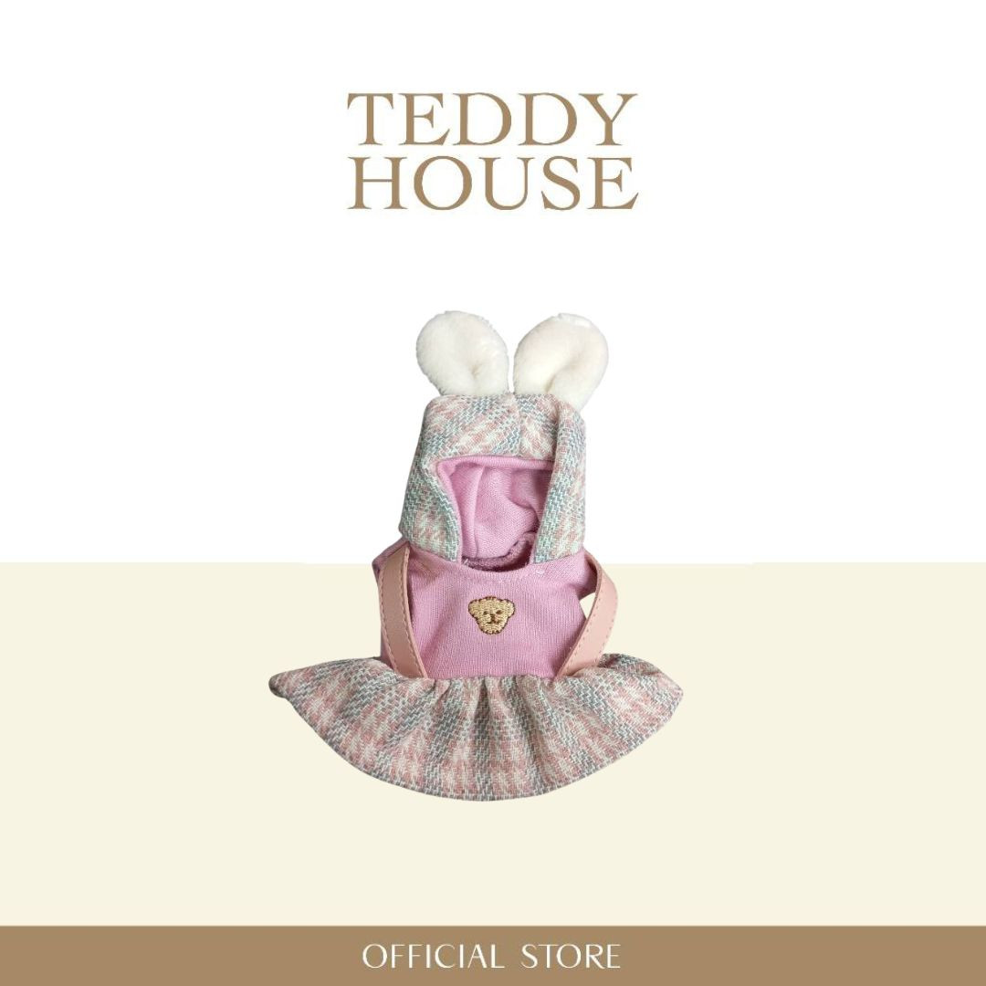 Aroma Outfit Bunny Collection : Bunny Dungarees (Girl) 6 Inch