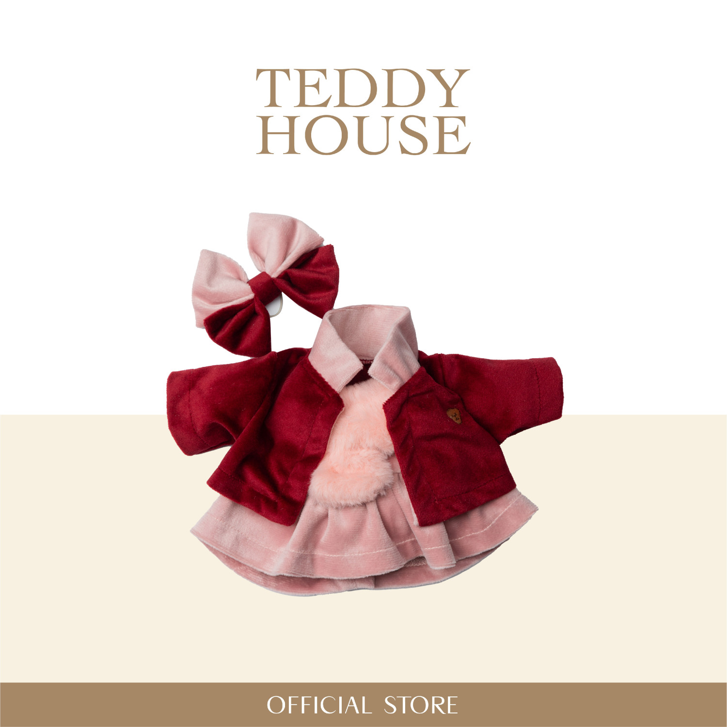 Valentine Collection : Red Dress and Coat 12 Inch