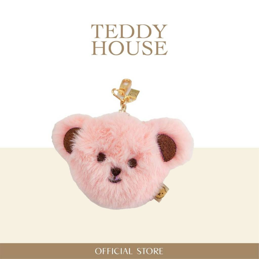 Teddy Keychain : Peach