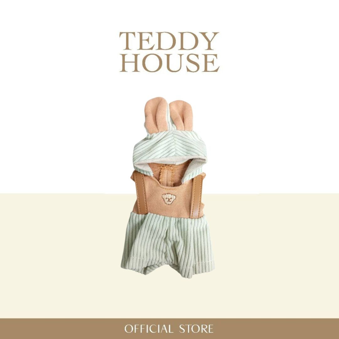 Aroma Outfit Bunny Collection : Bunny Dungarees (Boy) 6 Inch