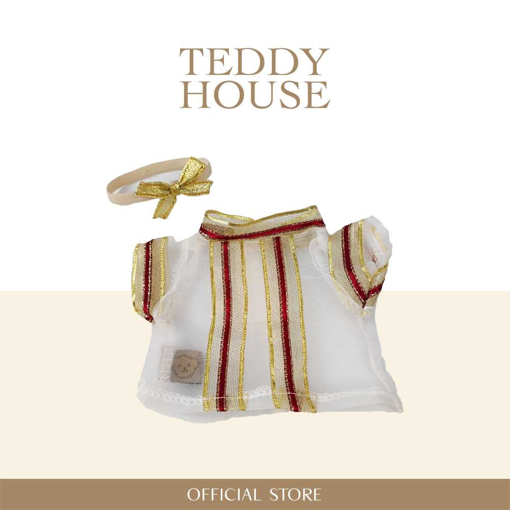 Aroma Outfit Congratulation Collection : Red Strip Graduation Gown 6 Inch