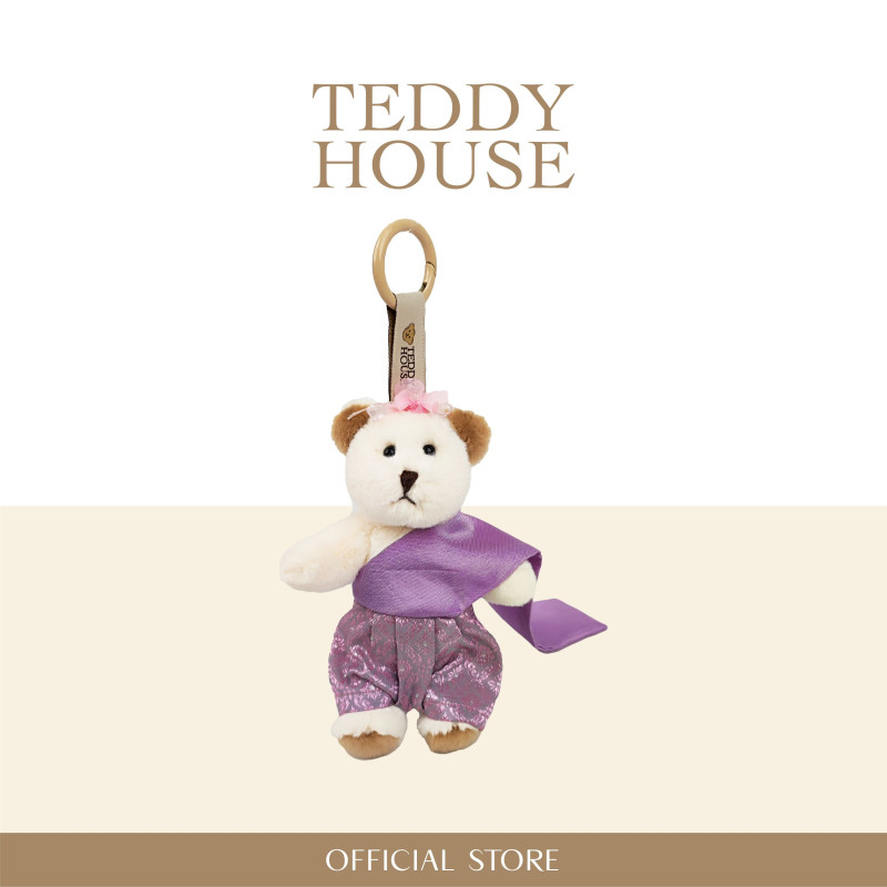 Trio of Travel, Treasure & Touch Collection : Gigi Keychain & Thai traditional dress with Sabai