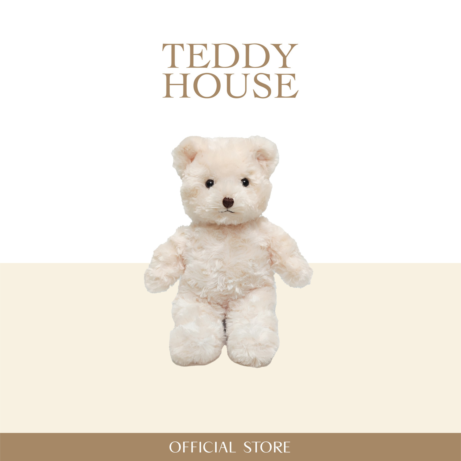 Toby Bear : Cream 14 Inch (Soft Bear)