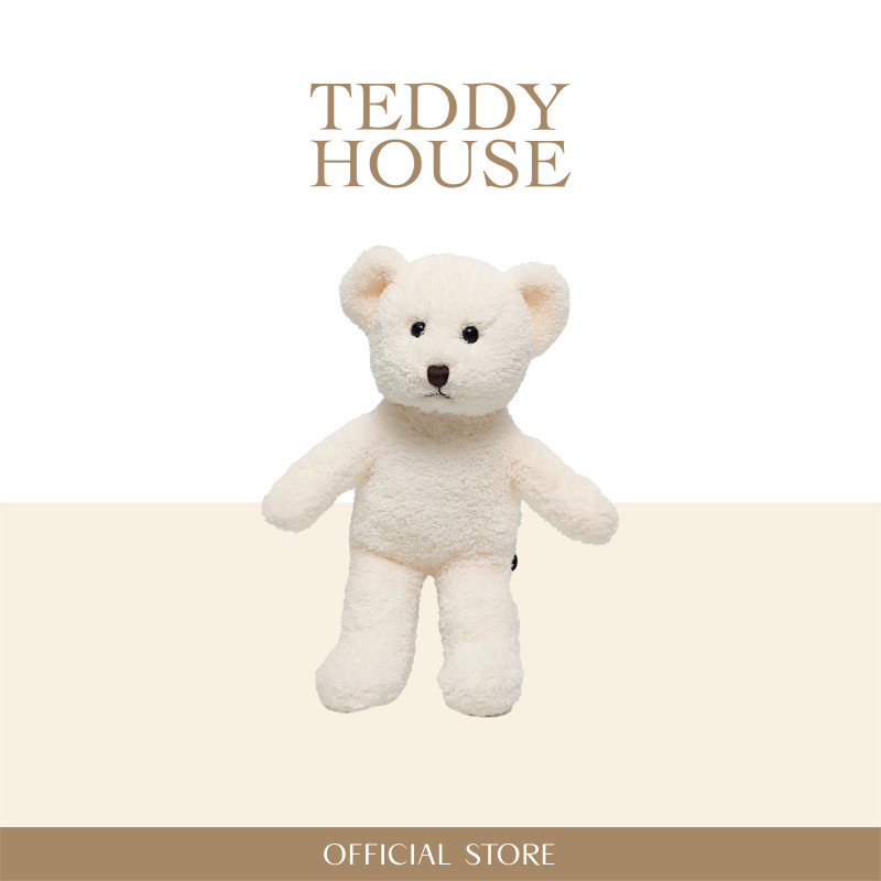 PP Bear : White 10 Inch (Soft Bear)