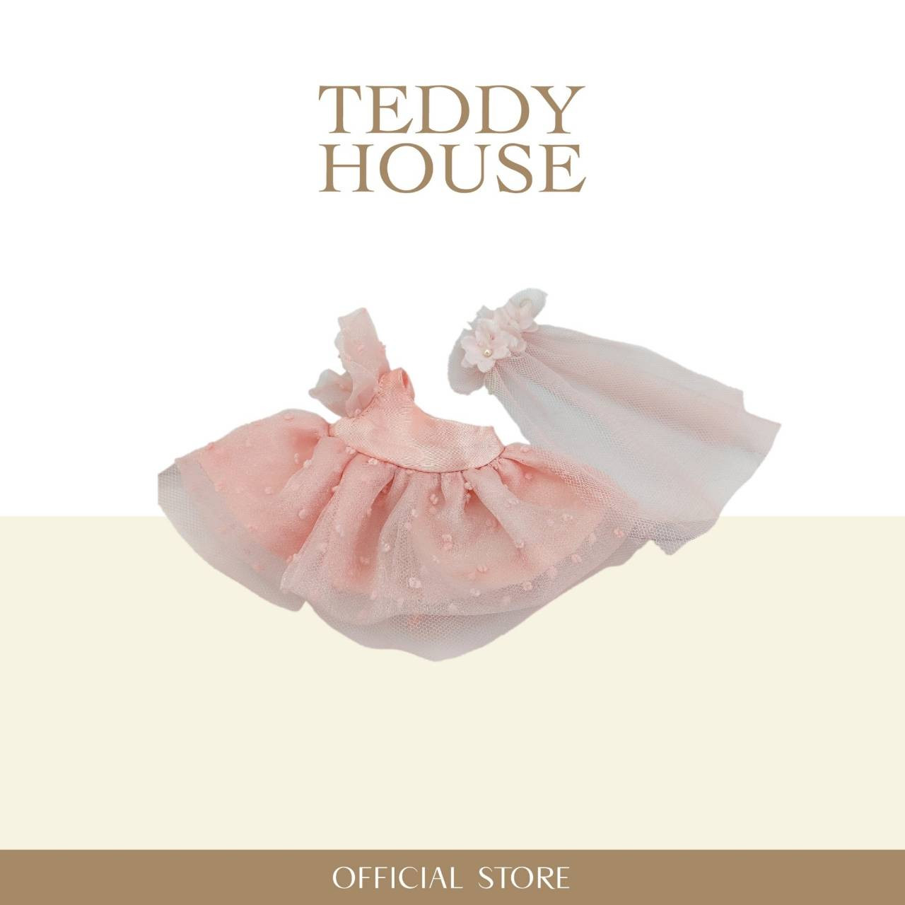 Aroma Outfit Wedding Collection : Rose Gold Wedding Dress 6 Inch