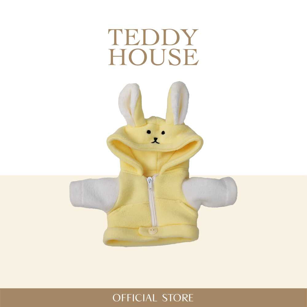 Winter Collection : Rabbit Hoodie (Yellow) 8 Inch