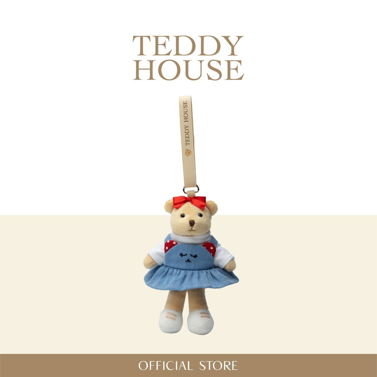 Aroma Casual & Denim Collection : Teddy Denim Dungarees Skirt