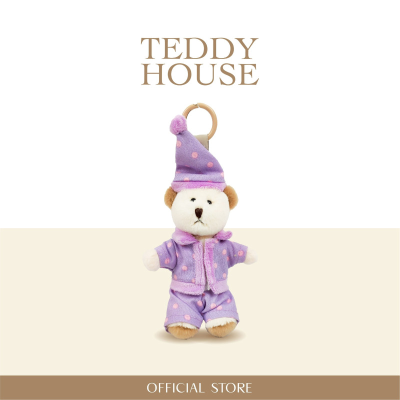 Trio of Travel, Treasure & Touch Collection : Gigi Keychain & Purple Pajamas