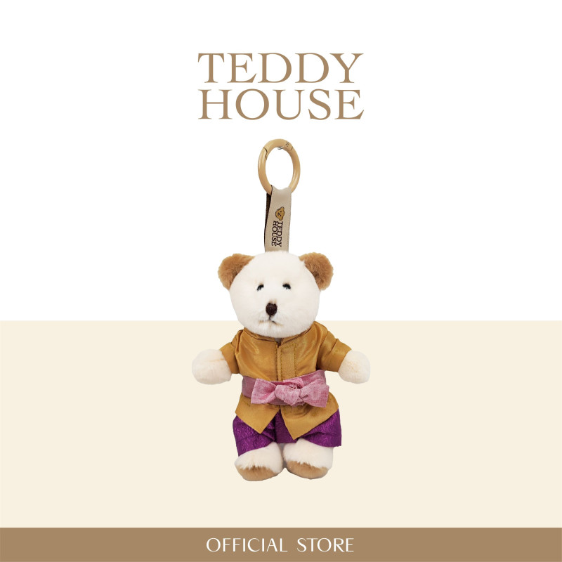 Trio of Travel, Treasure & Touch Collection : Gigi Keychain & Thai traditional Attire For Men