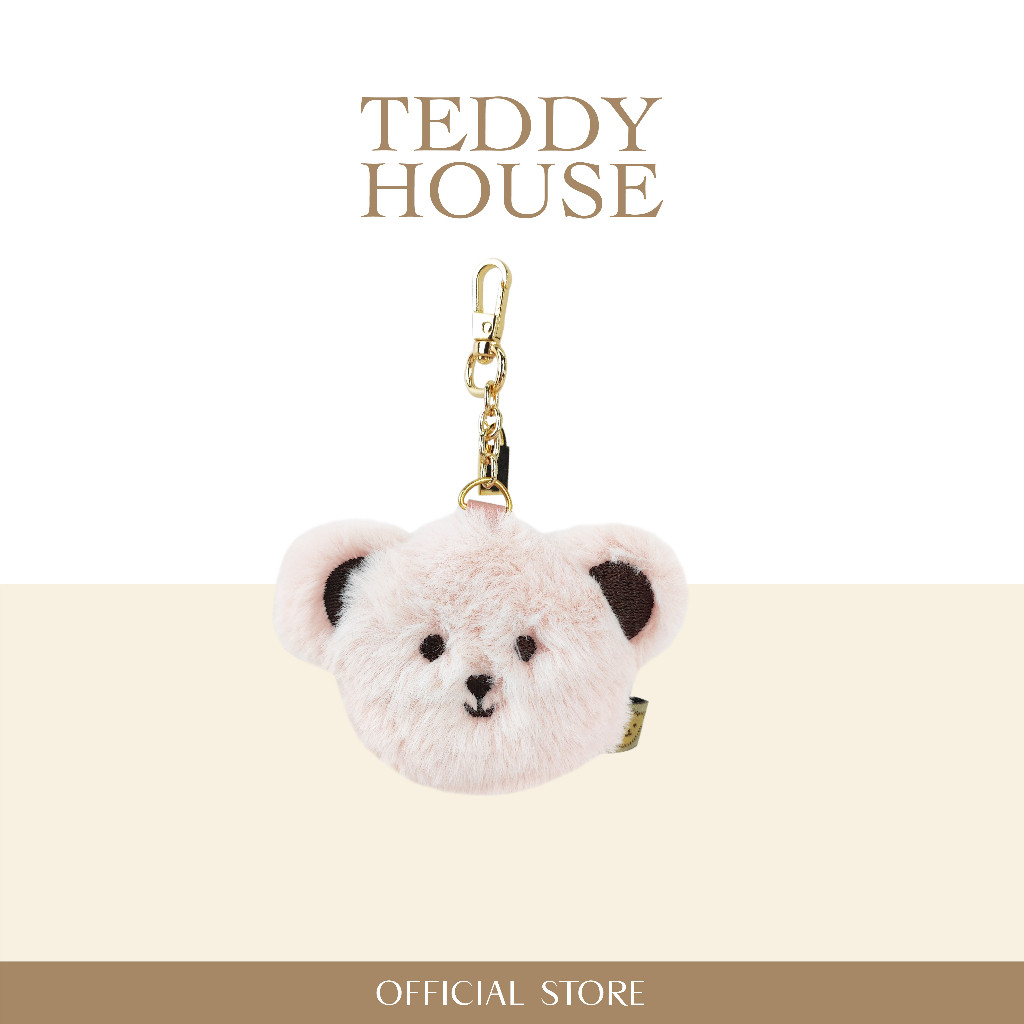 Teddy Keychain : Pink