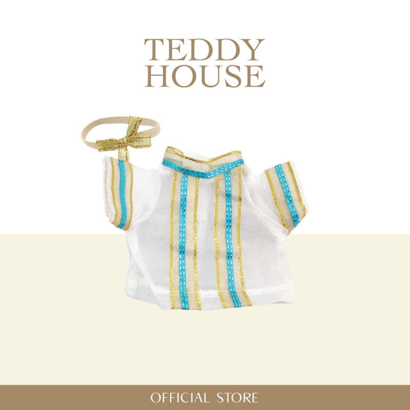 Aroma Outfit Congraduation Collection : Blue strip graduation gown 6 Inch