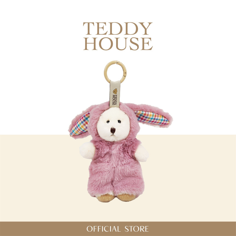Trio of Travel, Treasure & Touch Collection : Gigi Keychain & Fluffy Bunny (Purple)