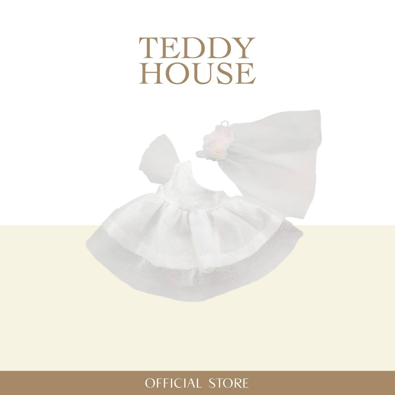 Aroma Outfit Wedding Collection : White Wedding Dress 6 Inch