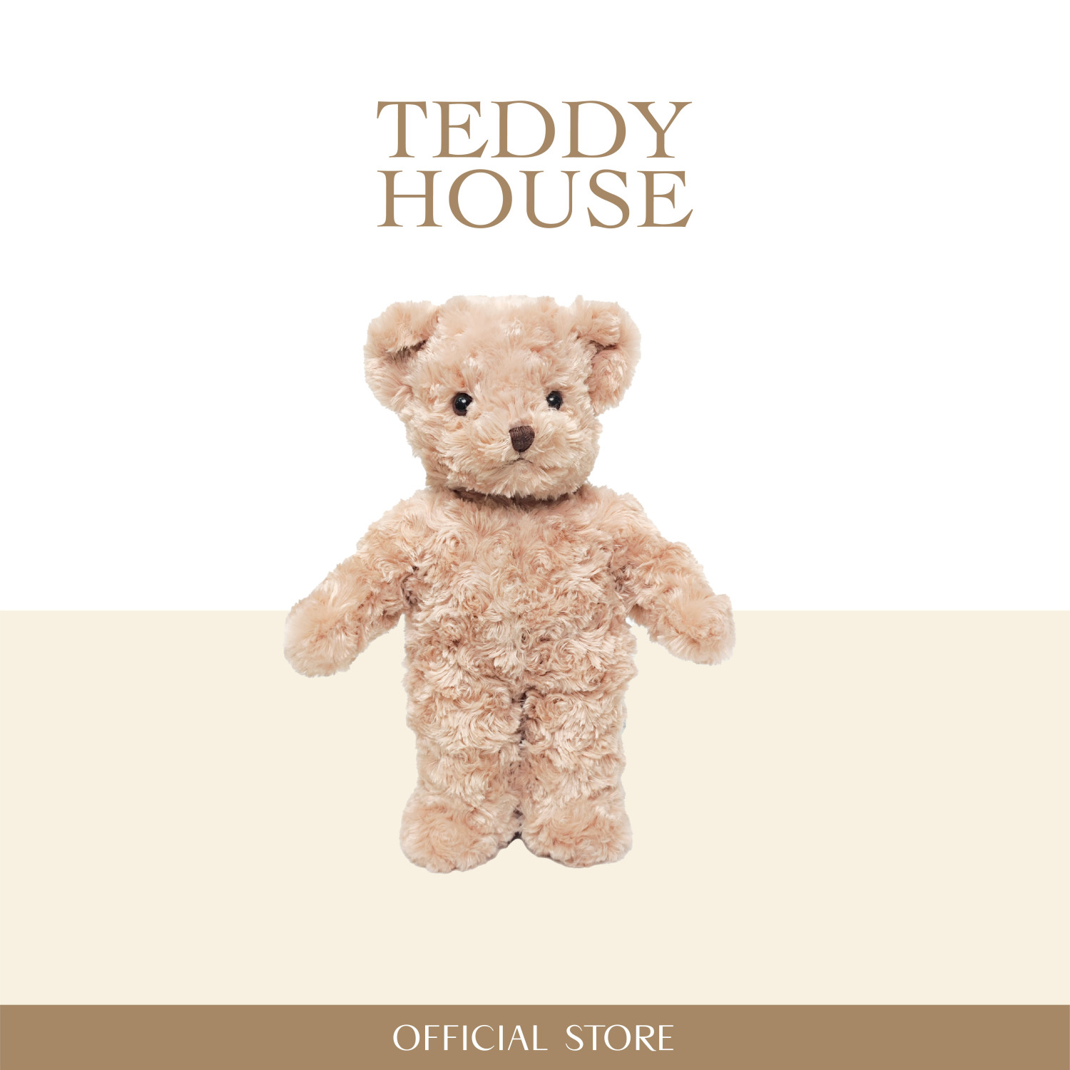 Toby Bear Beige 10Inch (Soft Bear)