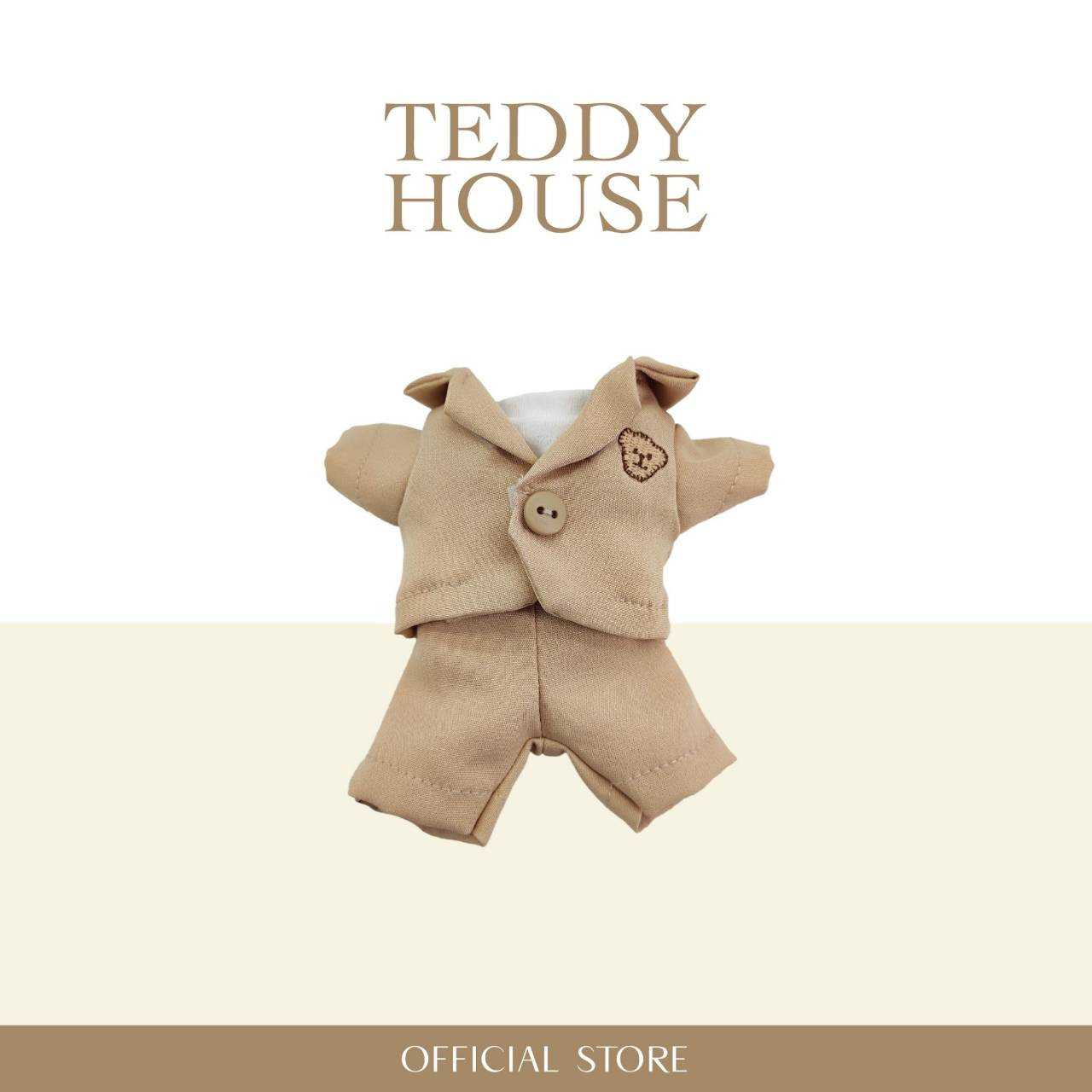 Aroma Outfit Wedding Collection : Beige Suit 6 Inch