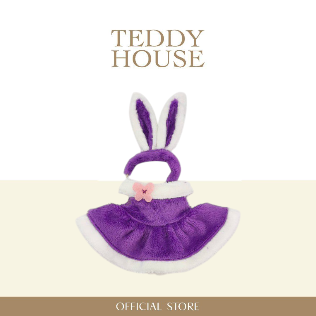 Aroma Outfit Purple Collection : Purple Rabbit 6 Inch